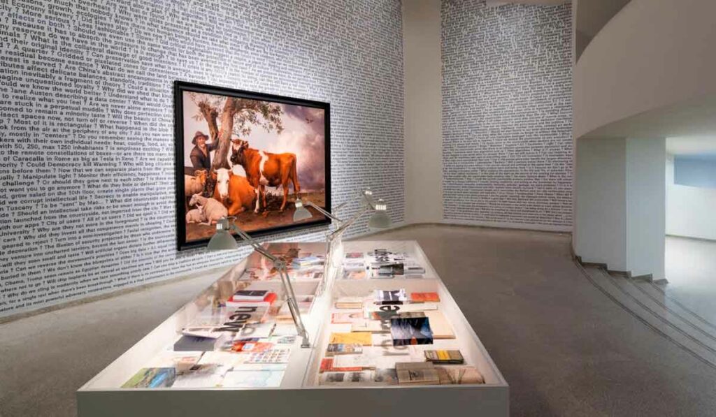 Mostra "Countryside, The future", Museu Guggenheimm de Nova York, outra ala da exposição interna