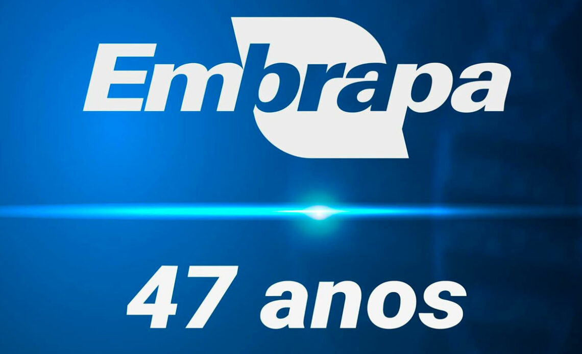 Logo Embrapa 47 anos