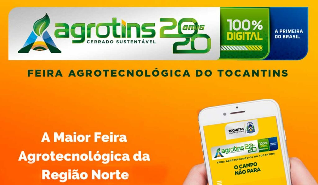 Banner da Agrotins Digital 2020