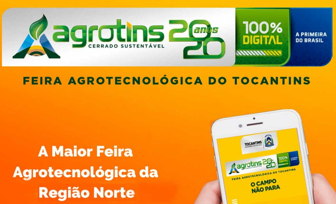 Banner da Agrotins Digital 2020