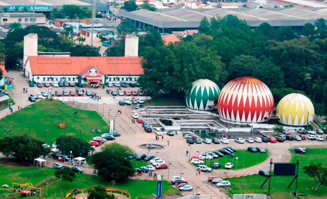 Expointer - Esteio/RS - visão geral do Parque de Exposições Assis Brasil