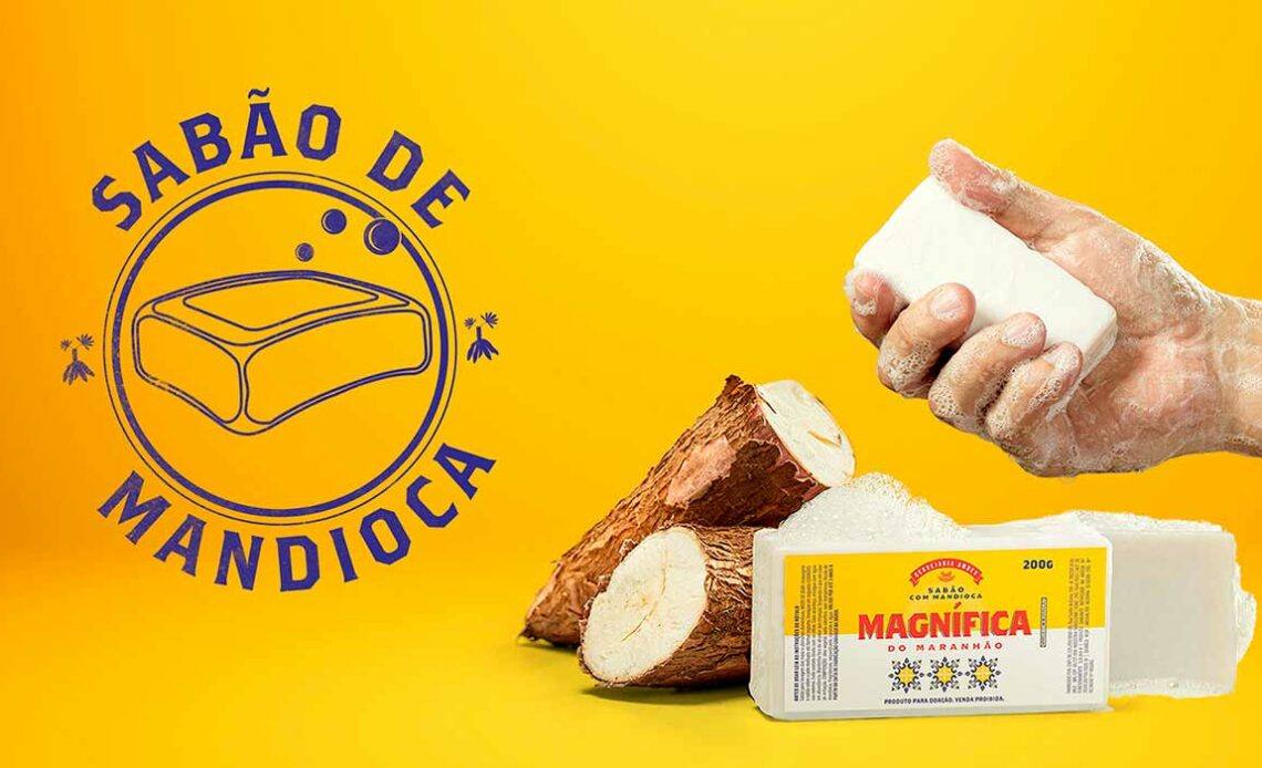 Sabão de Mandioca Magnífica do Maranhão