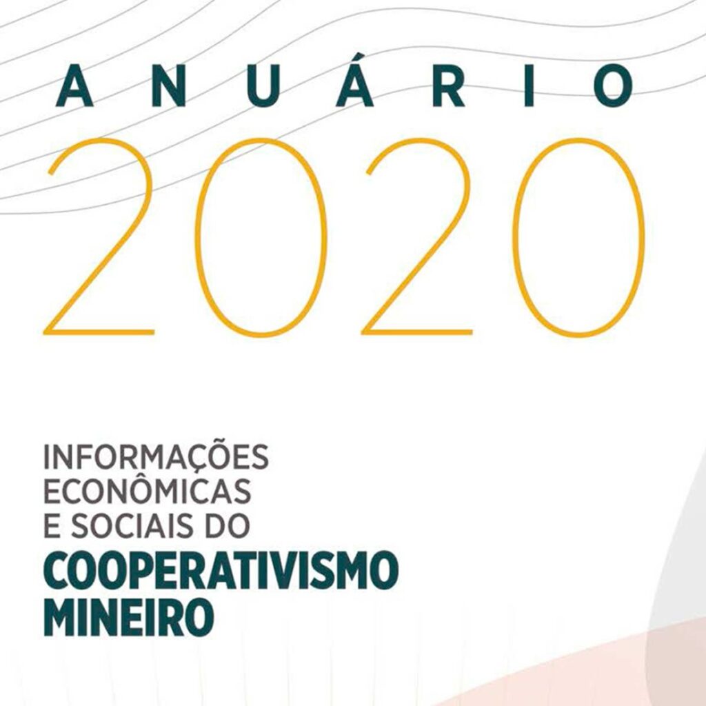 Capa do Anuário de Informações Econômicas e Sociais do Cooperativismo Mineiro 2020