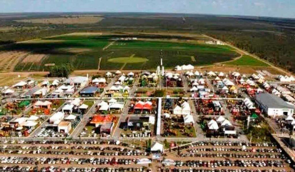 Vista aérea da Bahia Farm Show