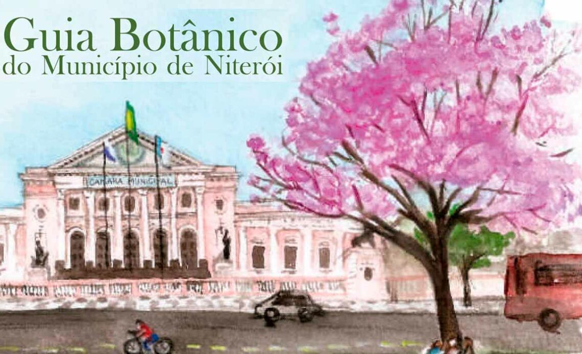 Ipê da Câmara Municipal - Ilustração de capa de Camila Saturnino Braga Ennes