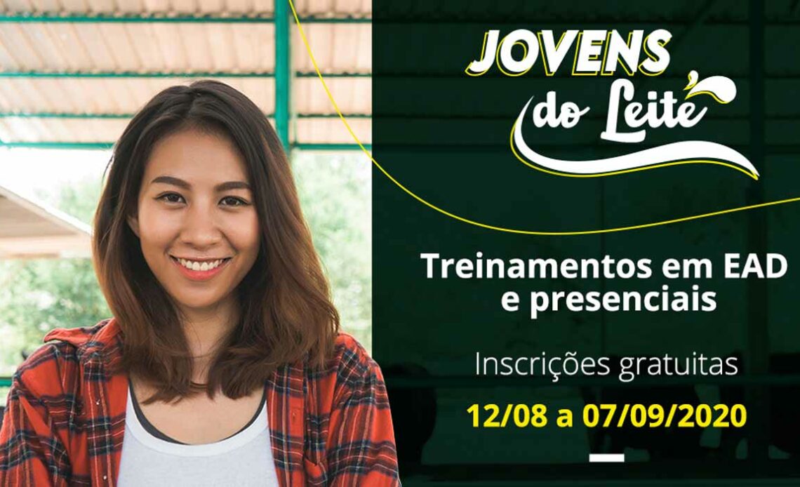 Chamada do Programa "Jovens do Leite" da Embrapa Gado de Leite