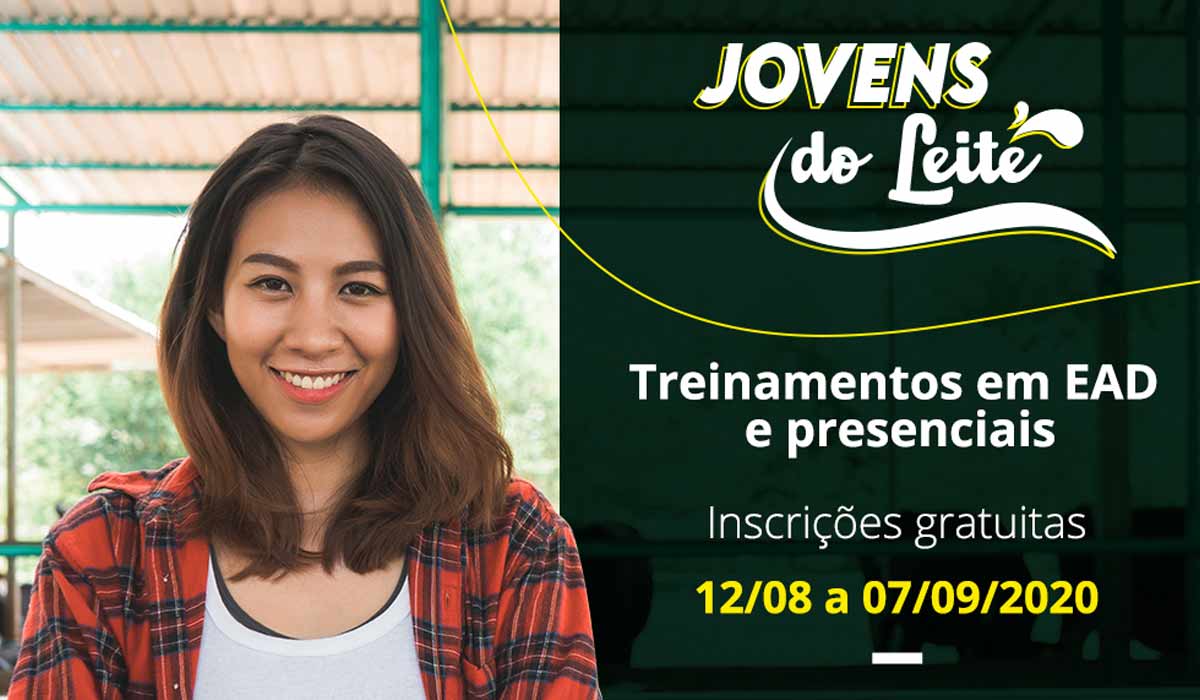 Chamada do Programa "Jovens do Leite" da Embrapa Gado de Leite