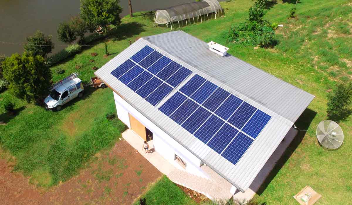Energia solar na área rural