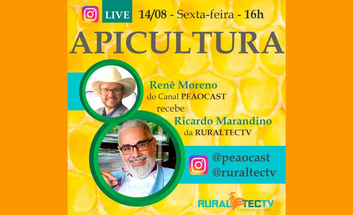 Live Apicultura Peão Cast-RuraltecTV