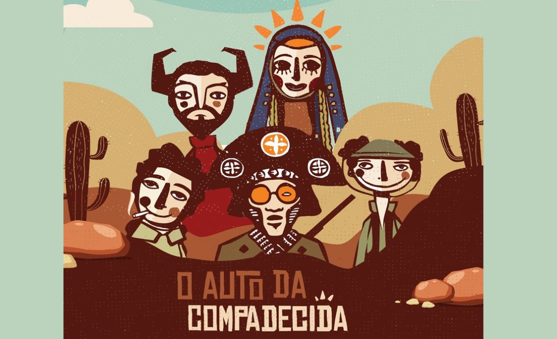 Ilustração do Auto da Compadecida