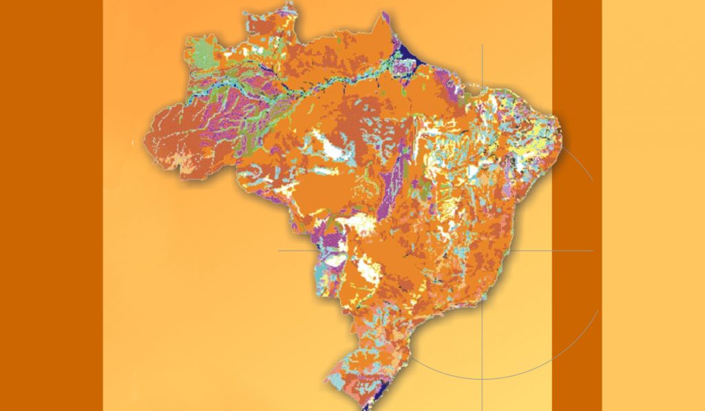 Mapa de solos do Brasil - Embrapa