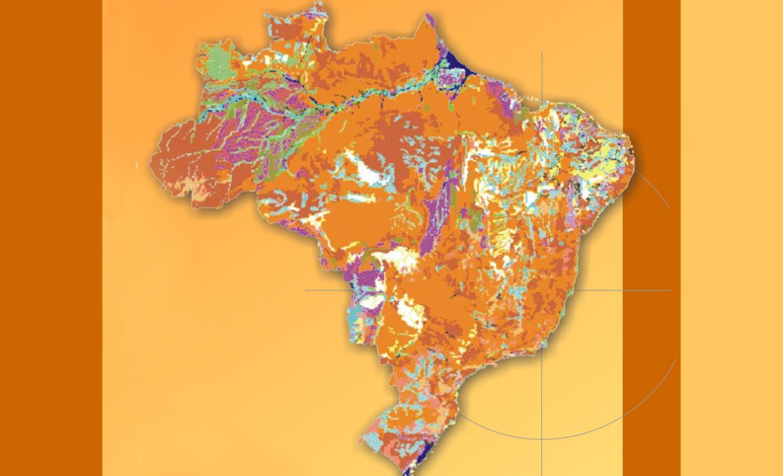 Mapa de solos do Brasil - Embrapa