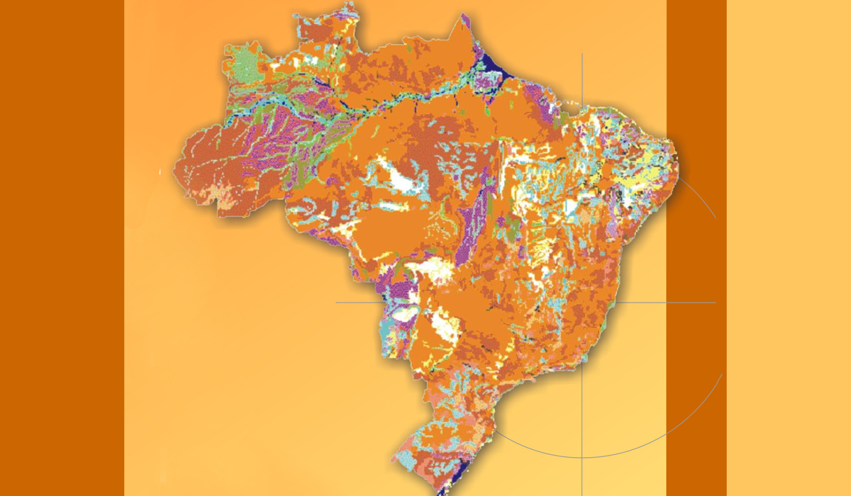 Mapa de solos do Brasil - Embrapa