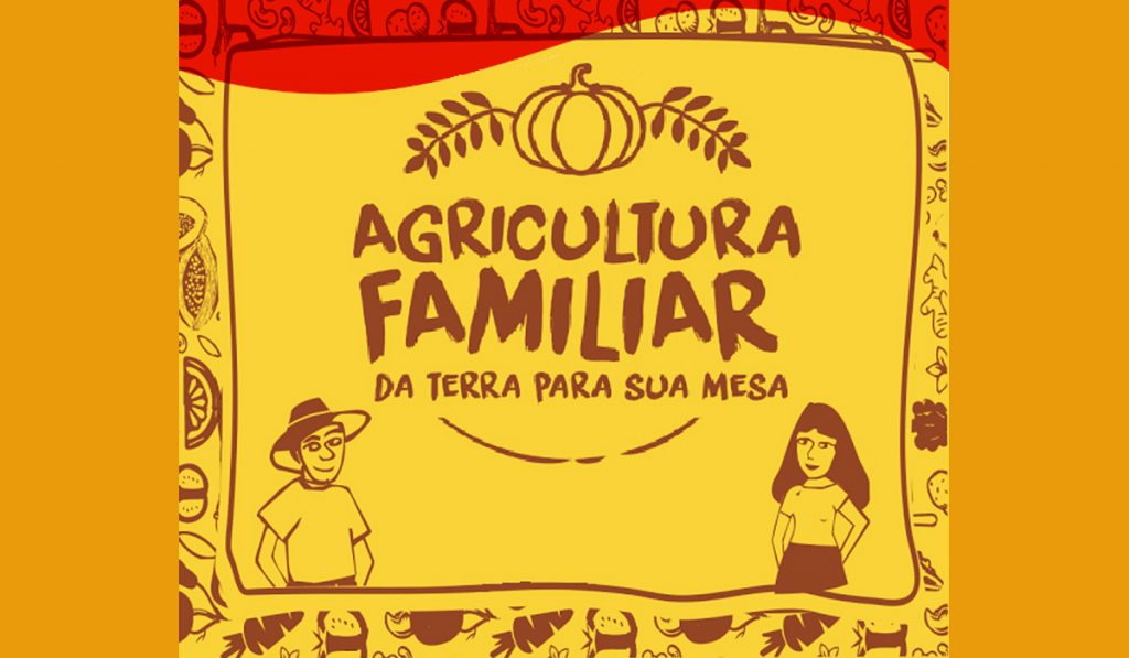 Ilustração sobre a agricultura familiar