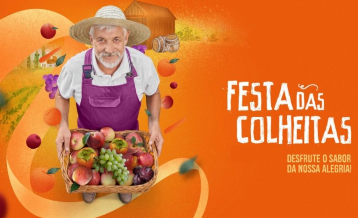 Chamada da Festa das Colheitas em Caxias do Sul/RS