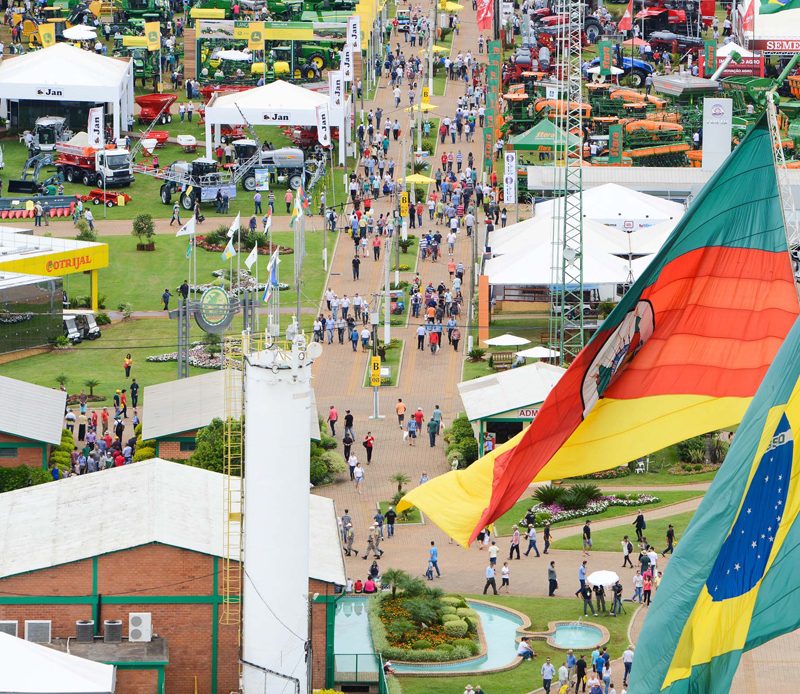 Parque da Expodireto Cotrijal em tempos normais - Não Me Toque/RS