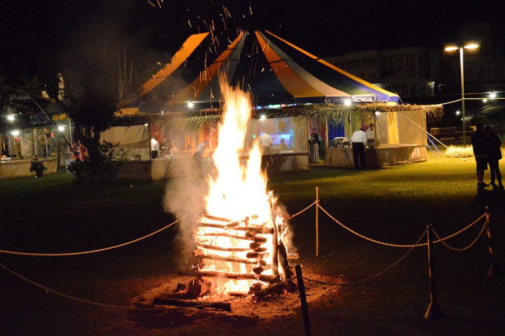 Fogueira de festa junina