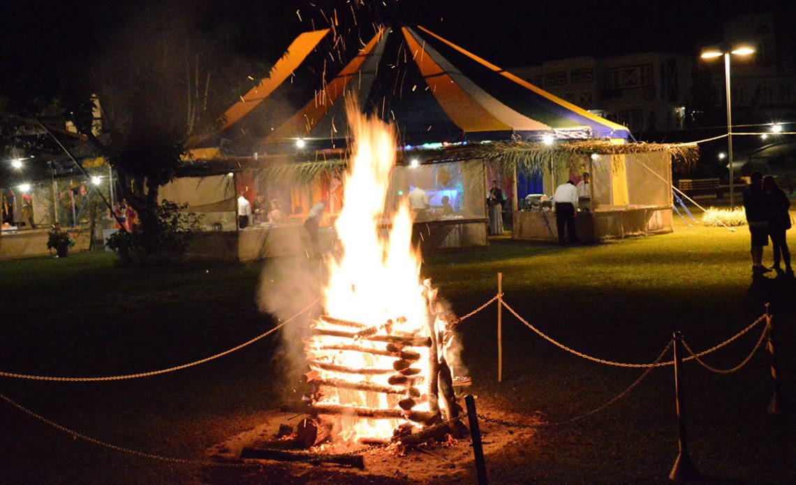 Fogueira de festa junina