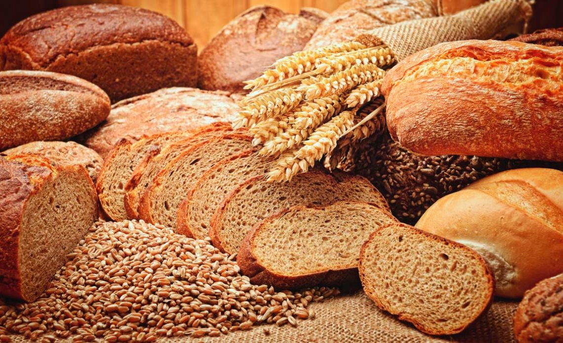 Vários tipos de pães