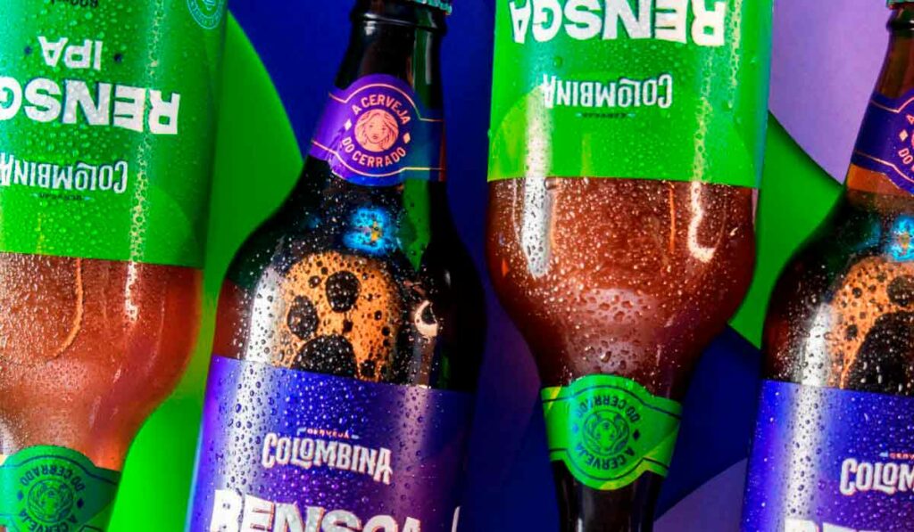 Cerveja de mandioca Colombina Rensga