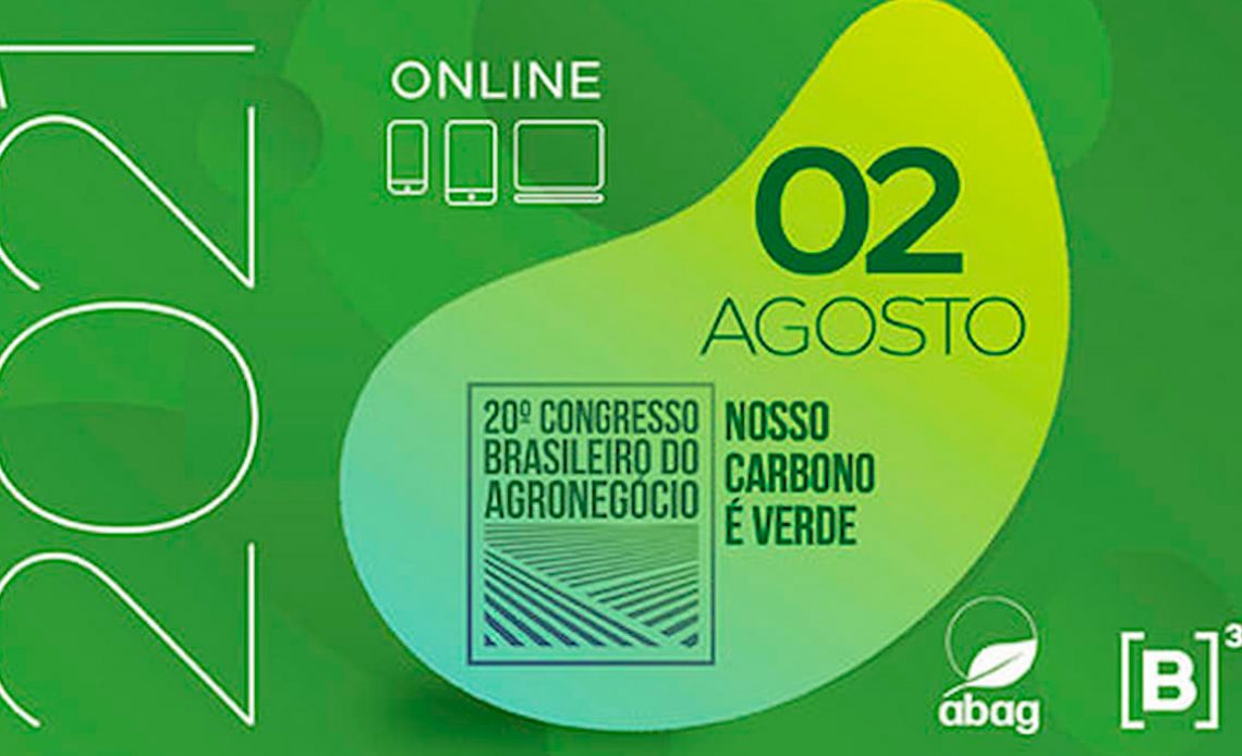 Chamada co 20º Congresso Brasileiro do Agronegócio