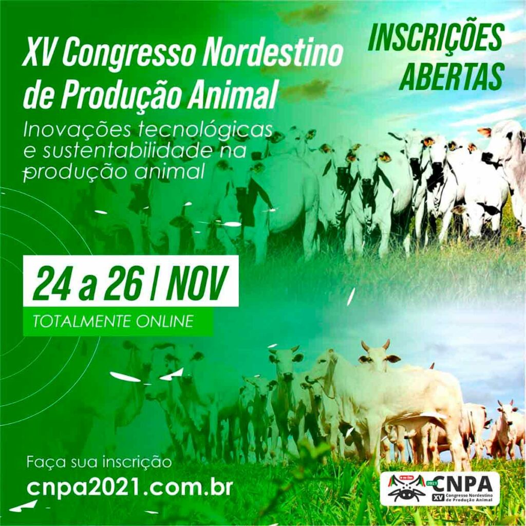 Chamada do XV Congresso Nordestino de Produção Animal