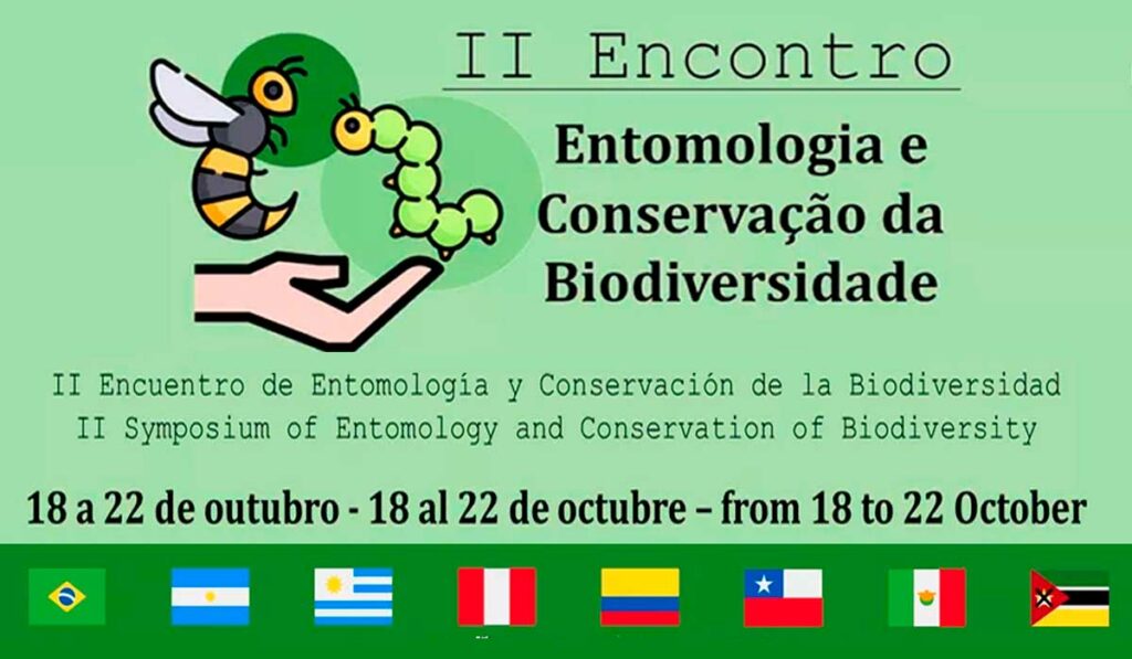 Chamada do II Encontro de Entomologia e Conservação da Biodiversidade