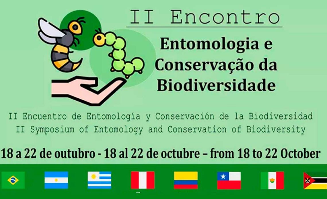 Chamada do II Encontro de Entomologia e Conservação da Biodiversidade