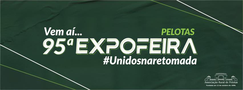 Banner da 95ª Expofeira Pelotas