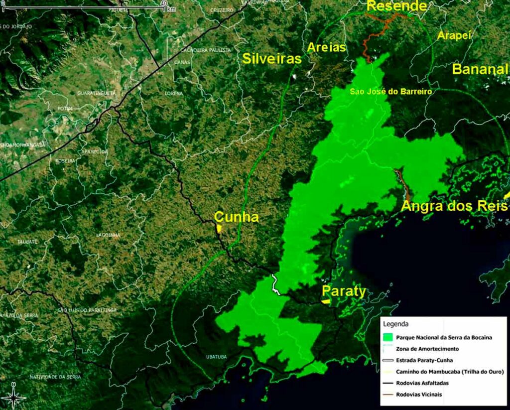 Parque Nacional da Serra da Bocaina em destaque