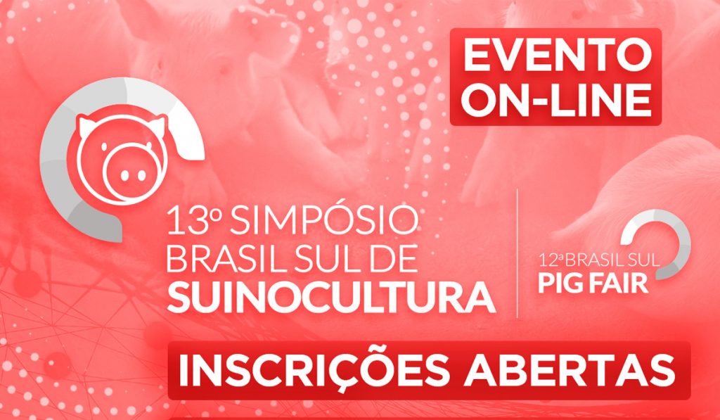 Chamada para o 13º Simpósio Brasil Sul de Suinocultura