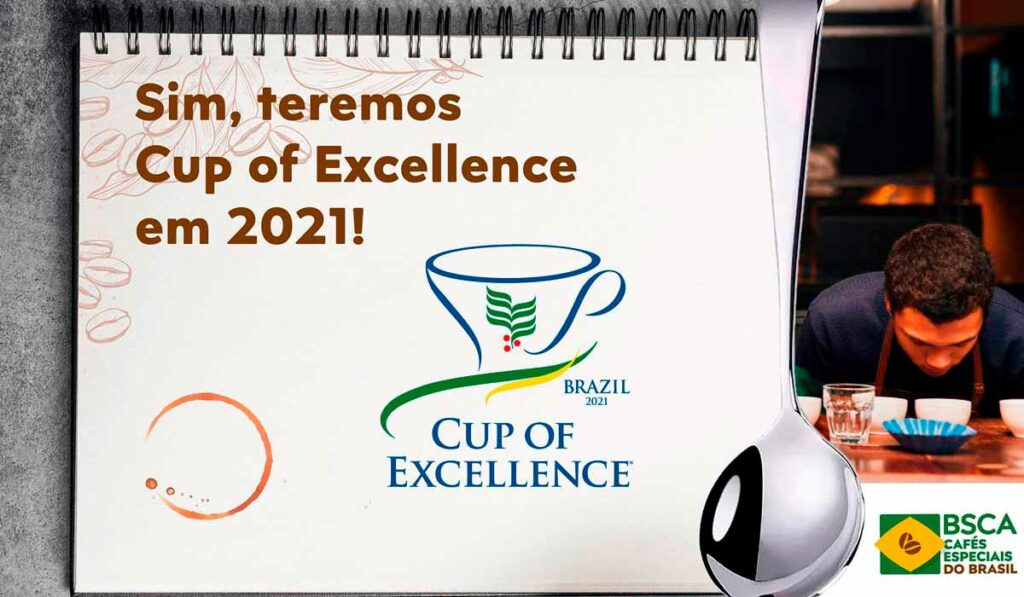 Chamada para o Cup of Excellence 2021