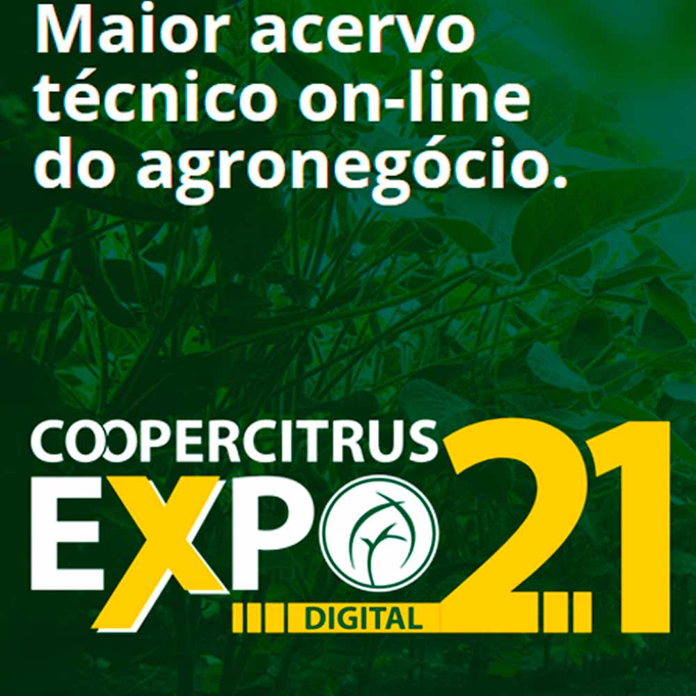 Chamada da Expocitrus Digital 2021