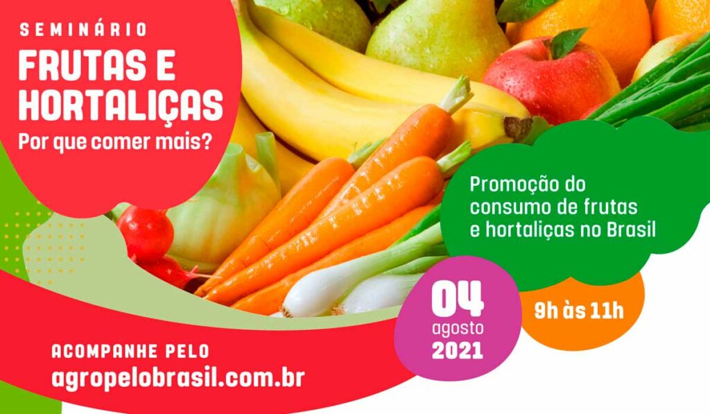 Chamada para o Seminário de Frutas e Hortaliças