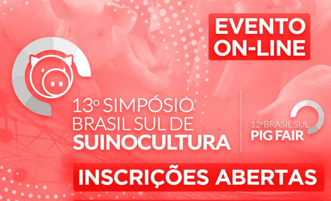 Chamada para o 13º Simpósio Brasil Sul de Suinocultura