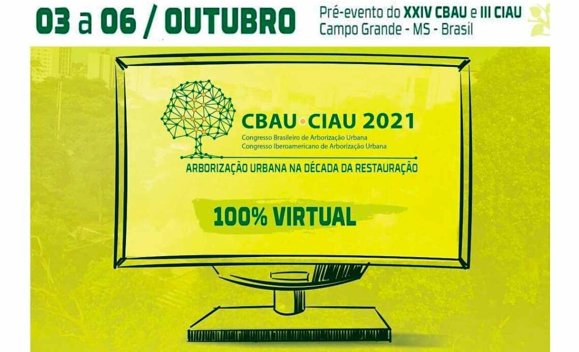 Chamada para o Congresso Brasileiro de Arborização Urbana 2021