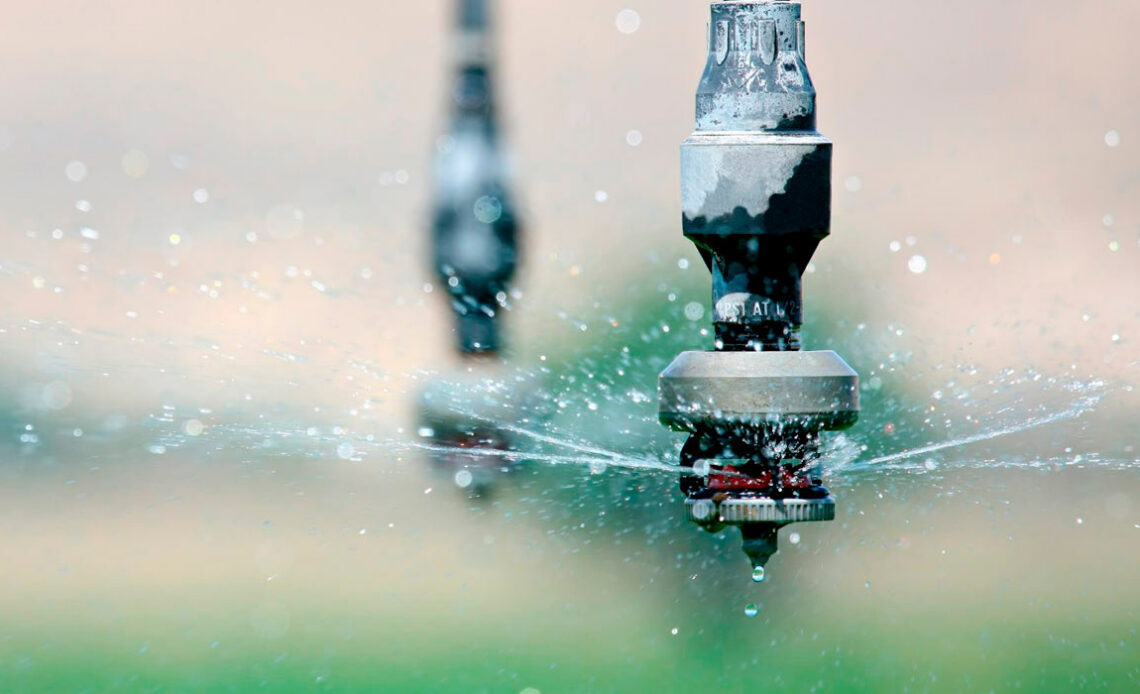 Sprinklers de sistema de irrigação
