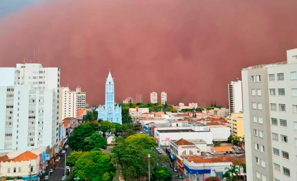 Tempestade de areia