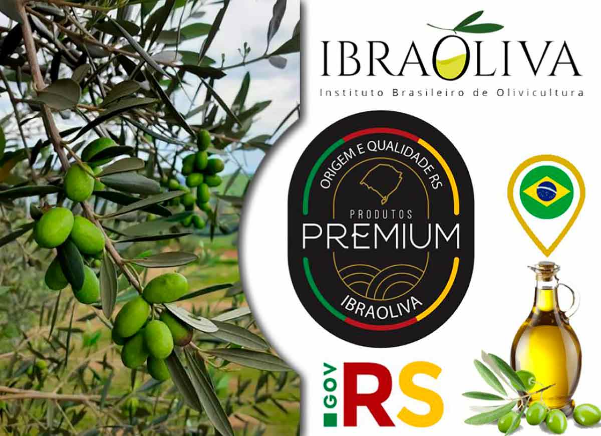 Selo Produto Premium Origem e Qualidade RS