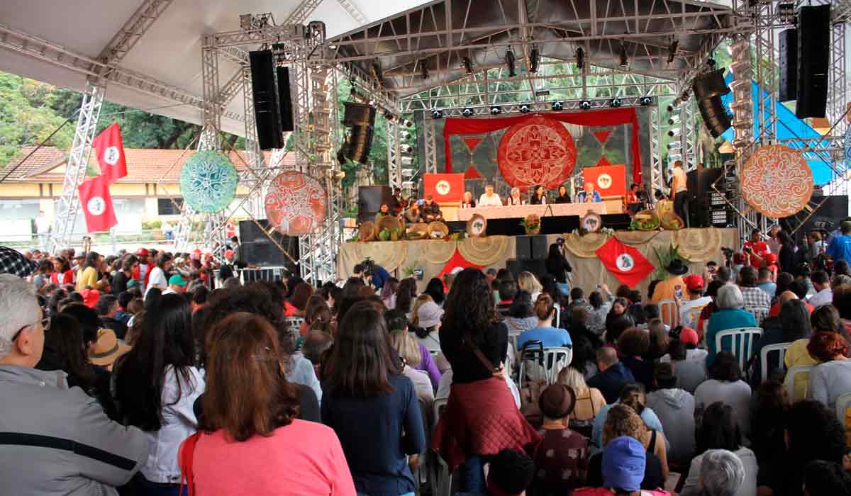 Plateia num dos eventos Plateia num dos eventos