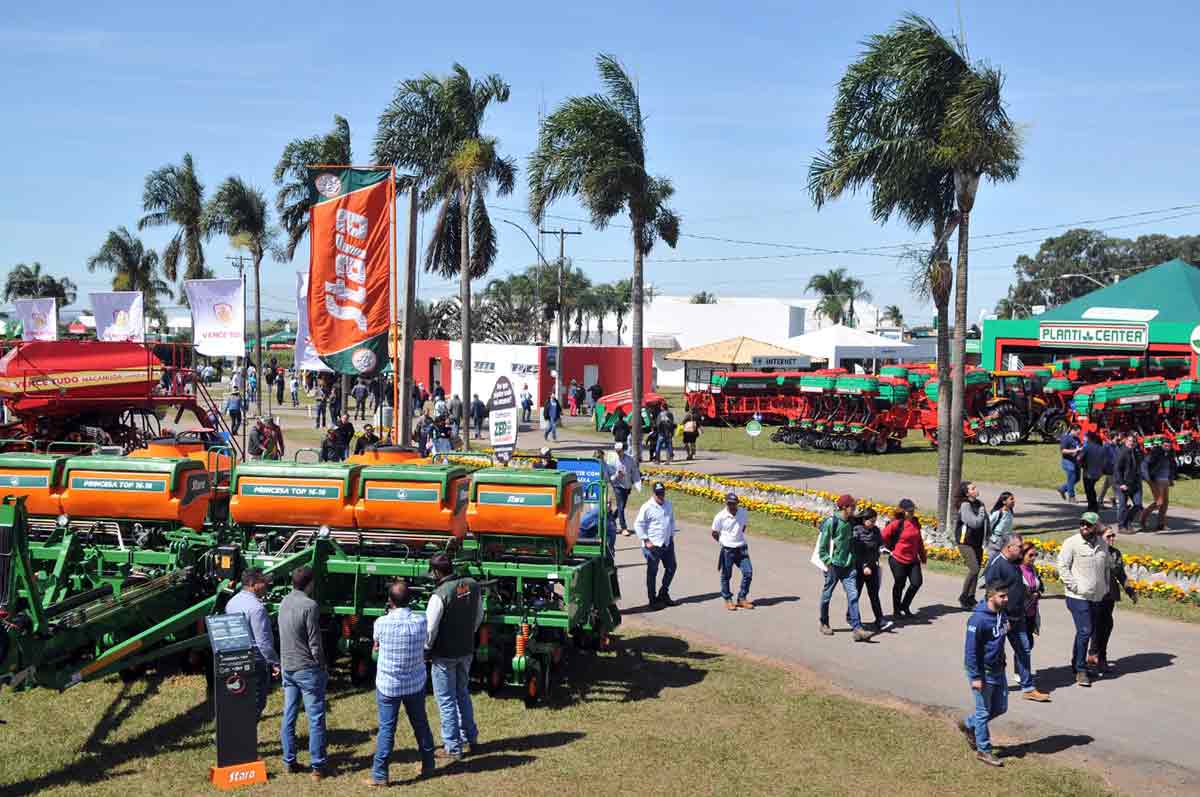 Área de exposição da Agrobrásilia