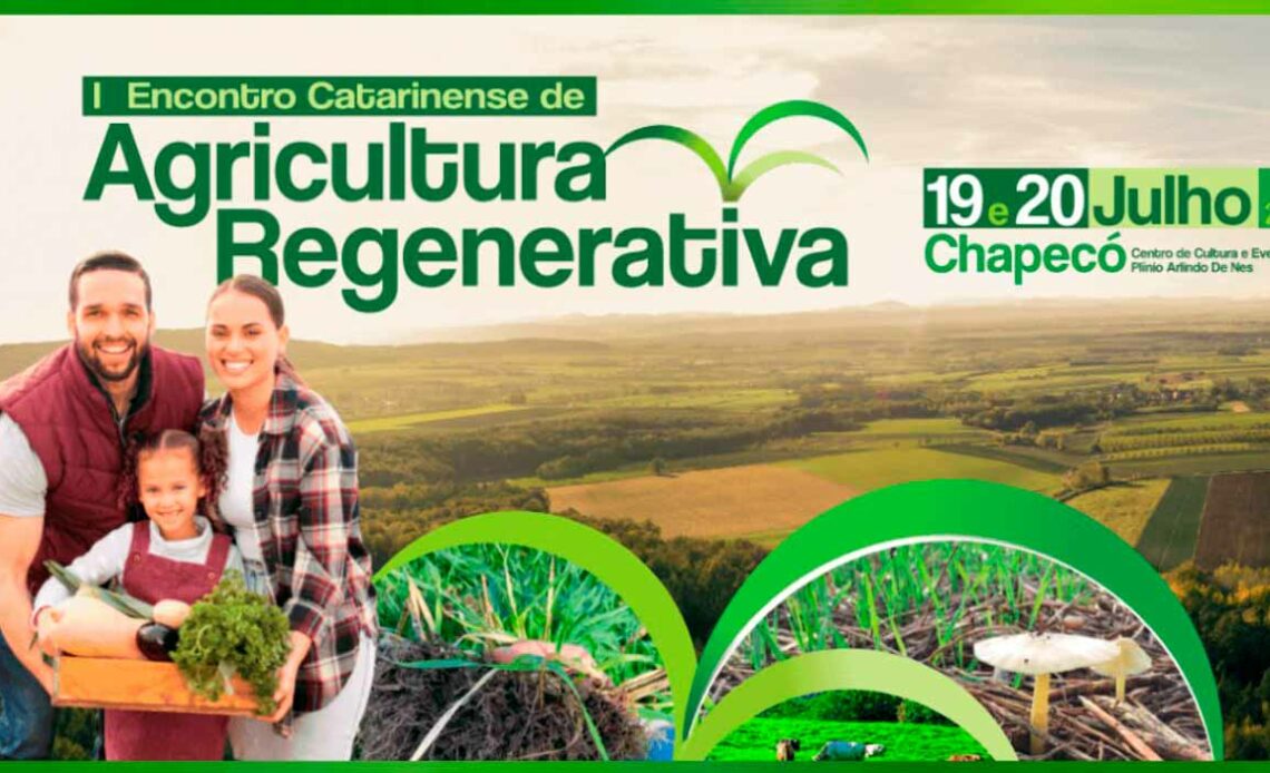 Chamada para o I Encontro Catarinense de Agricultura Regenerativa da Epagri