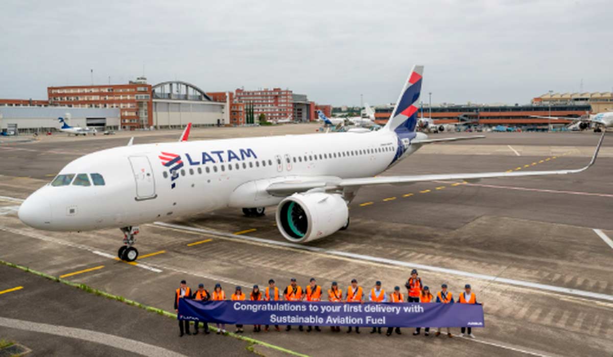 Latam apresenta o Airbus A320neo, primeiro da América do Sul