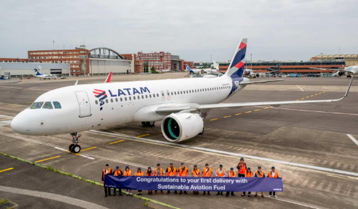 Latam apresenta o Airbus A320neo, primeiro da América do Sul Latam apresenta o Airbus A320neo, primeiro da América do Sul