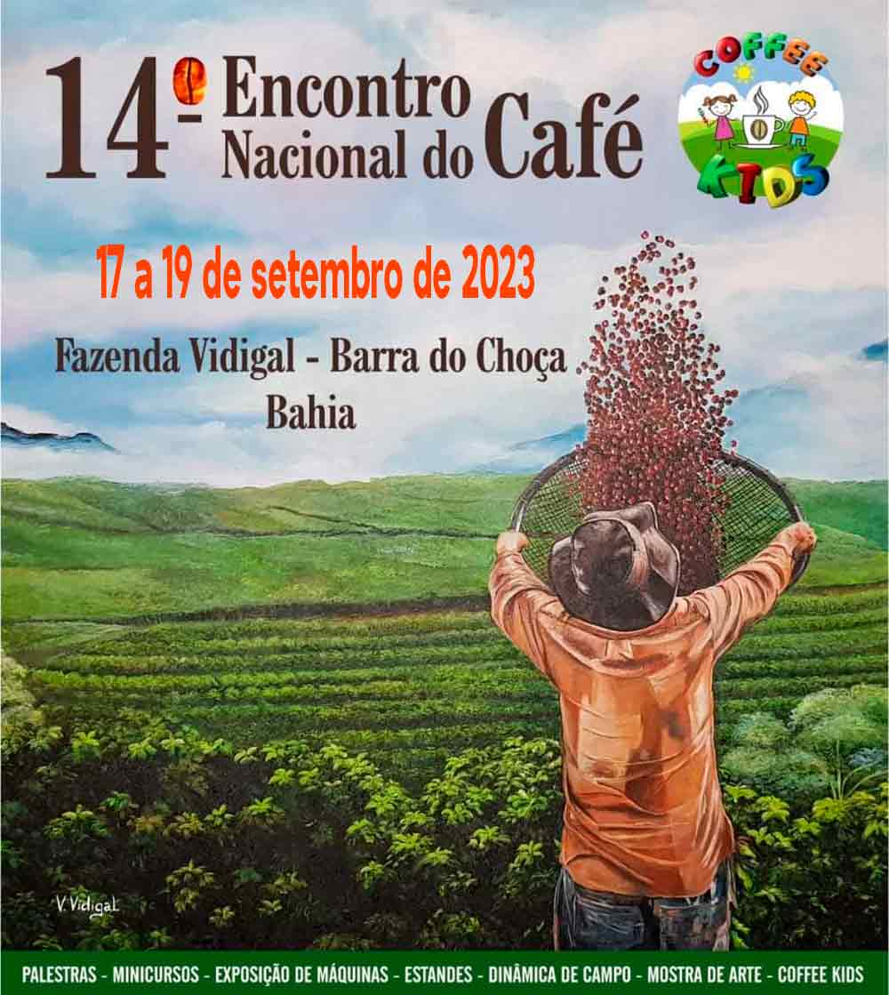 Chamada para o 14° Encontro Nacional do Café