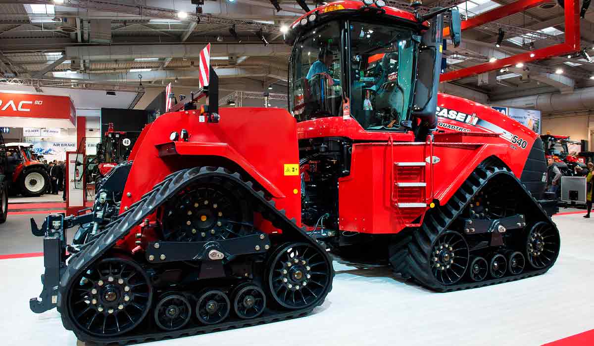 Máquina exposta na Agritechnica