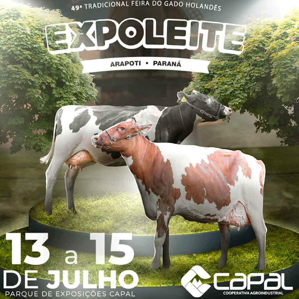 Chamada para Expoleite Arapoti 2023