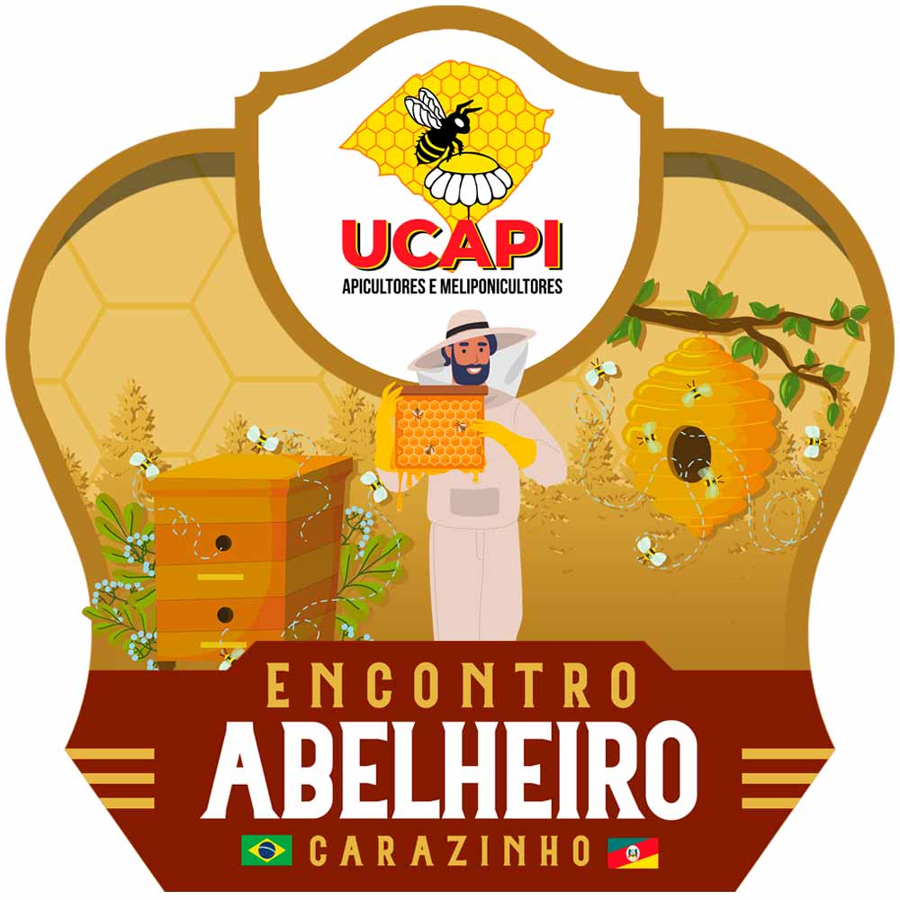 Logo do 1° Encontro Abelheiro