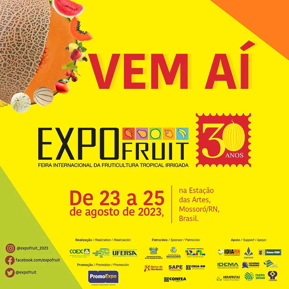 Chamada para a Expofruit 2023