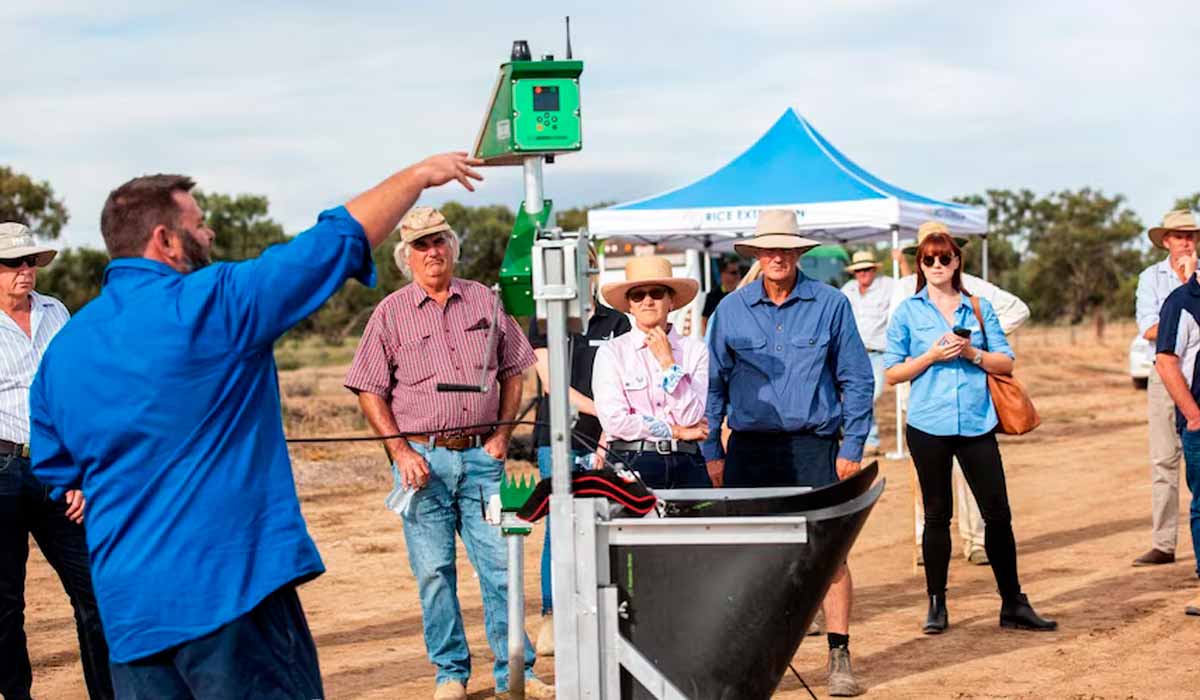 Dia de campo para apresentação e treinamento da tecnologia de automação da irrigação